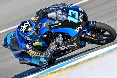 Moto3 Jerez 1 FP3: Celestino Vietti (KTM) shows his teeth