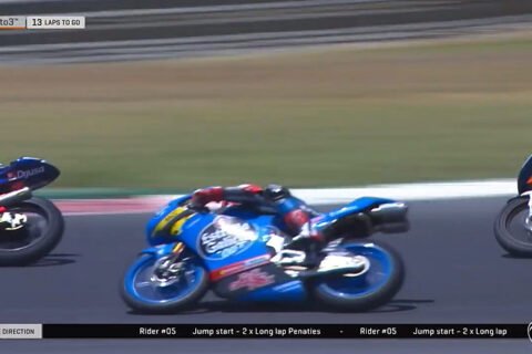 FIM CEV Portimão Moto3 : Faux départ technique pour Lorenzo Fellon. Acosta et Artigas dominent.