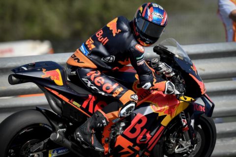 MotoGP Jerez 2 J1: Brad Binder (KTM/3) is already taking over from Pol Espargaró
