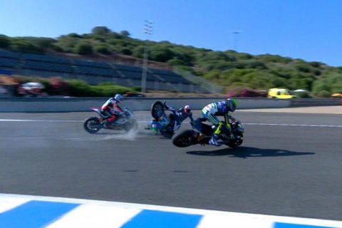 MotoE Jerez 2 J3 Course : Granado harponné, Aegerter s'empare du commandement de la Coupe.