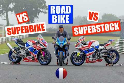MotoGP : Sylvain Guintoli teste 3 versions de la Suzuki GSX-R 1000 (Vidéo)