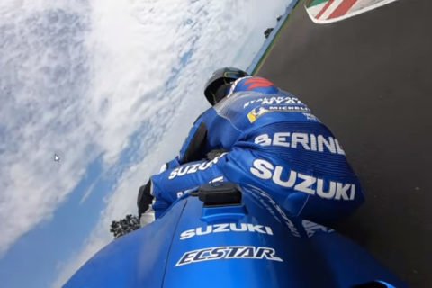 MotoGP : vidéo embarquée de Sylvain Guintoli sur la GSX-RR à Misano