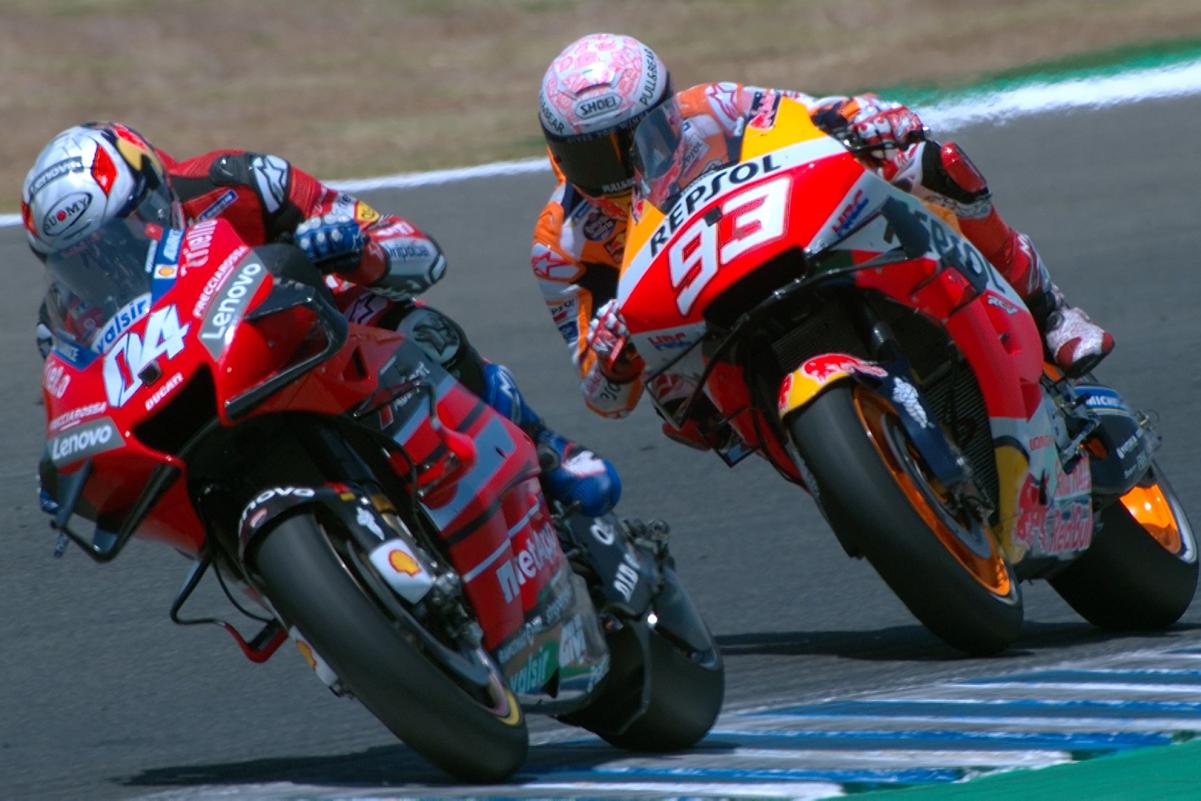 MotoGP : Andrea Dovizioso pense que le souci moteur Yamaha ouvre des possibilités à Marc Marquez