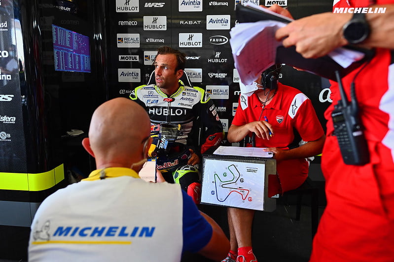 MotoGP Jerez 2 J2 Debriefing Johann Zarco (Ducati/15): o dia, a corrida, Fabio, etc. (Total)