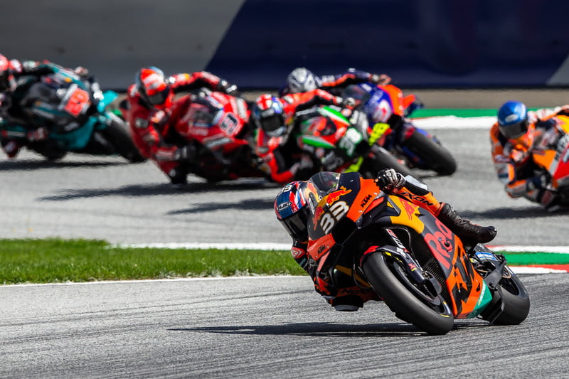 “17º no sábado, 4º no domingo” Temporada de estreia de Brad Binder na MotoGP, por Florian Ferracci (Red Bull Ring 1).