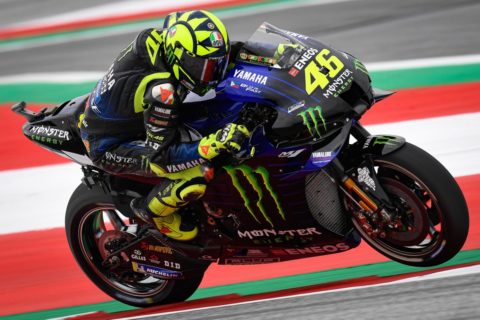 MotoGP Red Bull Ring 1 J2 Valentino Rossi (Yamaha/12): "c’est étrange de voir les M1 devant sur cette piste"
