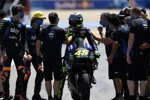MotoGP : Valentino Rossi est très fier de son équipe Moto2