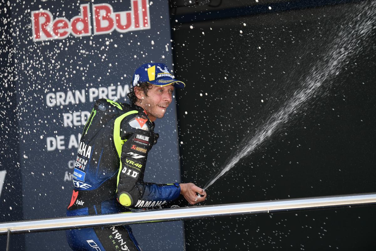 MotoGP：バレンティーノ・ロッシは今週末、至高のカテゴリーで200回の表彰台に到達する可能性がある