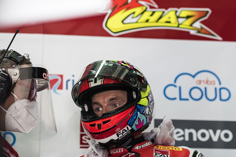WSBK Chaz Davies (Ducati) : « Avec Scott Redding, il y a plus de partage dans les coulisses que pendant un weekend de course »