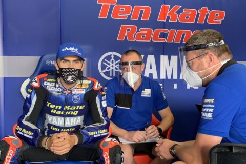 WSBK Jerez : une chute qui gâche la fête pour Loris Baz