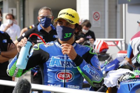 Moto2 Brno J3 Course : Victoire en solitaire pour Bastianini, premier podium américain depuis 1993 avec Roberts
