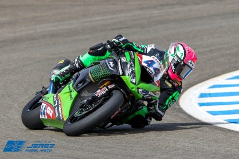 WSBK Jerez Supersport FP3 : Lucas Mahias et Corentin Perolari en grande forme dès le matin