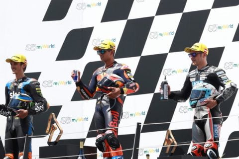 Moto2レッドブルリンクJ3：トップ3の発表