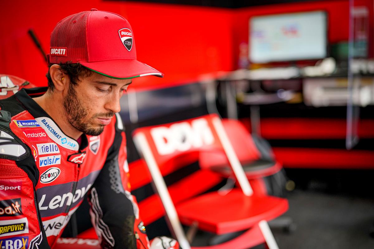 A Ducati de MotoGP reconhece: o fim da história com Andrea Dovizioso é possível