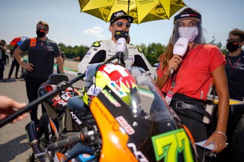 Moto2 Austria: Dominique Aegerter will also be with NTS RW Racing GP at the Red Bull Ring