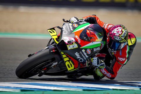 MotoGP ブルノ・アプリリア：「大きな可能性を示したプロジェクトだが、改善する必要がある」