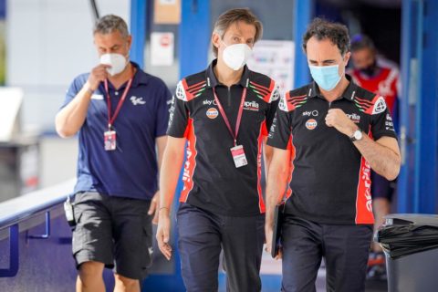 MotoGP：アプリリアはクラッチローとの将来を否定してもイアンノーネを手放すつもりはない