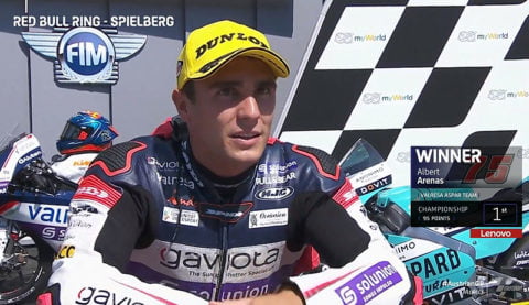 Moto3 Red Bull Ring J3 Course : Le top 3 « à chaud » !