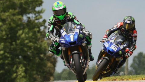 MotoAmerica Road Atlanta: still Beaubier, a bad accident for Lewis