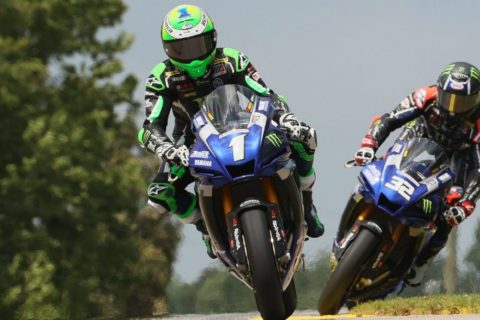 MotoAmerica Road Atlanta : toujours Beaubier, un mauvais accident pour Lewis