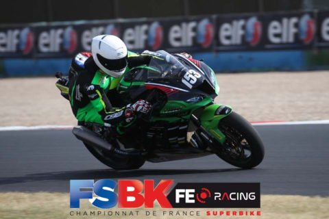 FSBK: Valentin Debise as boss for the premiere at Magny-Cours