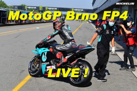 LIVE MotoGP Brno FP4 : Fabio Quartararo et Pol Espargaró préparent la course...