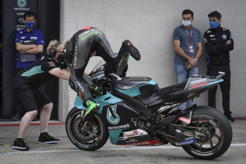 MotoGP Red Bull Ring J1 Franco Mordelli : la danse du flag to flag