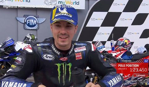 MotoGP Red Bull Ring 1 J2 Qualification : Maverick Vinales (Yamaha/1) « à chaud » !