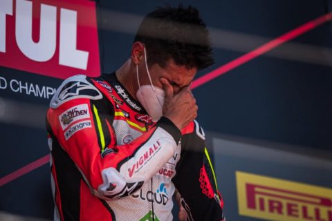 WSBK Superbike Michael Rinaldi : "dimanche, j'ai vu un numéro que je ne connaissais pas. C'était Valentino"...