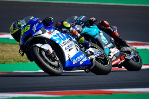 MotoGP : quand les Suzuki inquiètent le pilote Yamaha Fabio Quartararo