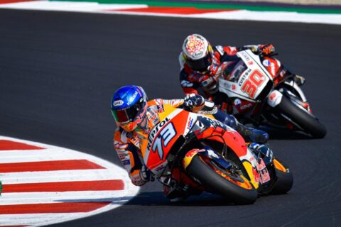 MotoGP Misano 2 J3 Alex Marquez (Honda/7) : "je grandis et je suis prêt à relever le défi"