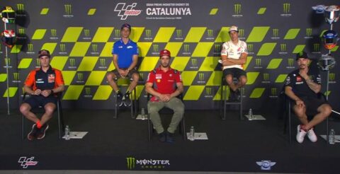 MotoGP Barcelone J0 : Déclarations des pilotes en conférence de presse