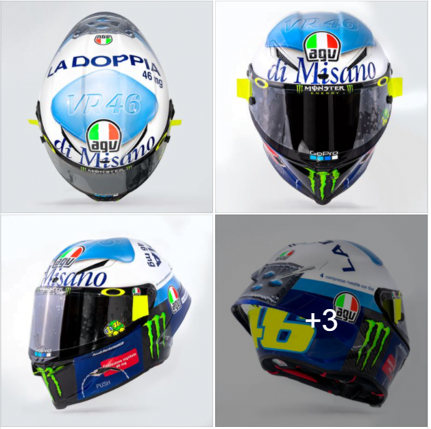 Misano : Le casque de Rossi pour sa fille – GP Inside