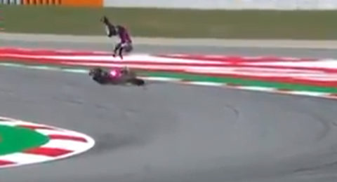Moto3 Barcelone FP2 : Masia devant et des chutes à la pelle