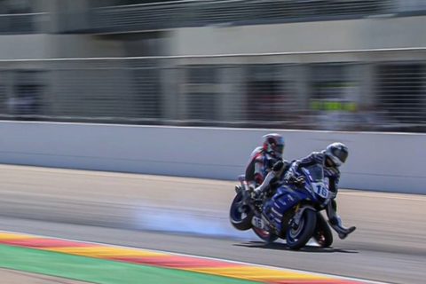 WSBK Supersport Aragón2 Course 2 : Jules Cluzel blessé. La preuve par 9 pour un Locatelli chanceux.