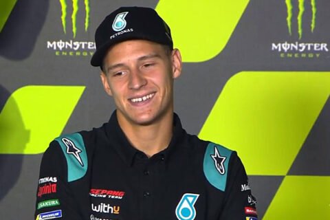 MotoGP Barcelone J2 Conférence Fabio Quartararo (Yamaha/2) : la clé pour demain, les pneus, etc. (Intégralité)