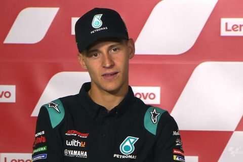 MotoGP Misano1 J2 Conférence Fabio Quartararo (Yamaha/3) : Rossi, rythme, radio, bosses, etc. (Intégralité)
