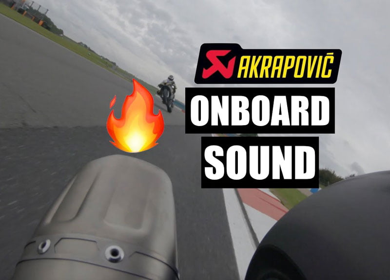 MotoGP: Sylvain Guintoli tests the Akrapovic on the track and with the sound level meter (video)