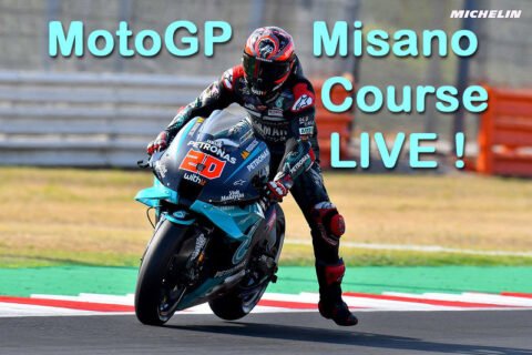 MotoGP LIVE Misano 2 Course : Viñales se relance Fabio Quartararo sanctionné
