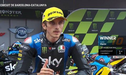 Moto2 Barcelona J3 Race: O top 3 “quente”!