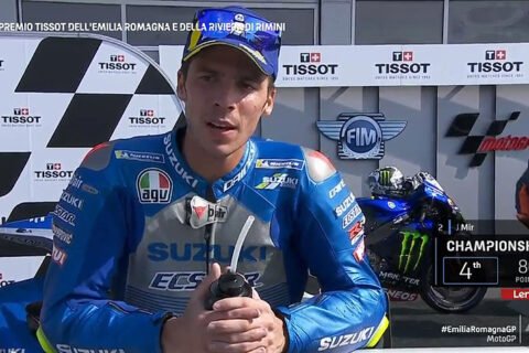 MotoGP Misano 2 J3 Course : Joan Mir (Suzuki/2) « à chaud » !