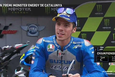 MotoGP Barcelone J3 Course : Joan Mir (Suzuki/2) « à chaud » !
