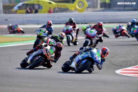 MotoE Misano1 J3: Matteo Ferrari king of Misano