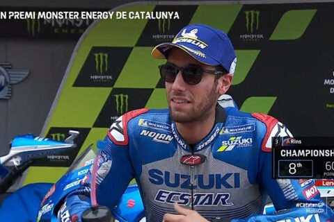 MotoGP Barcelone J3 Course : Alex Rins (Suzuki/3) « à chaud » !
