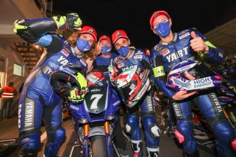 EWC: Yamalube YART Yamaha obtém vitória retumbante nas 12 Horas do Estoril