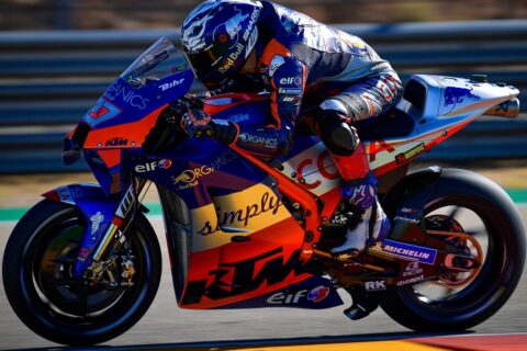 MotoGP Aragon-2 J1 : Iker Lecuona (KTM/8) meilleur pilote en RC16