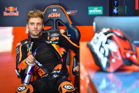 MotoGP Le Mans France J3 Brad Binder (KTM/12) : "l'adhérence des Michelin était incroyable par rapport aux Dunlop du Moto2"