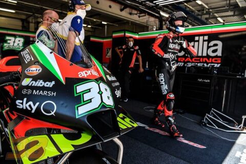 MotoGP Aprilia: o piloto de testes Bradley Smith não é macio