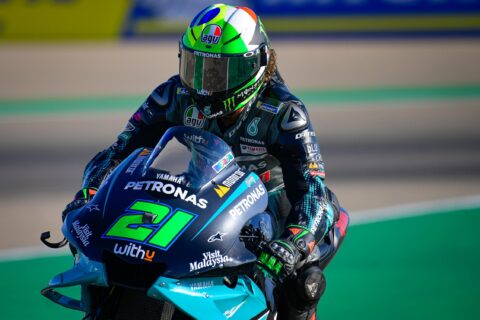 MotoGP Aragon-1 J1 Franco Morbidelli ( Petronas/3): "le froid complique tout"