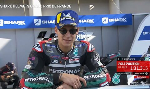 MotoGP Le Mans France J2 Qualification : Fabio Quartararo (Yamaha/1) « à chaud » !
